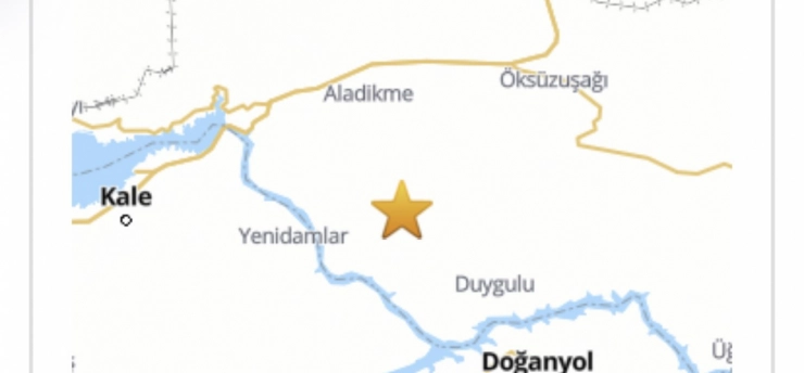 Elazığ'da peş peşe 4 deprem