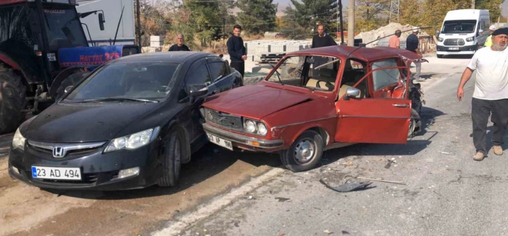 Elazığ'da trafik kazası: 1 ölü