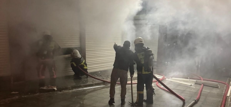 İşyeri yangını korkuttu