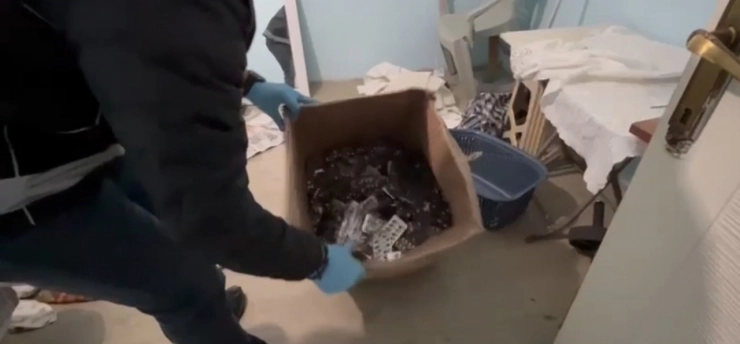 Samsun'da 13 bin 552 uyuşturucu hap ele geçirildi