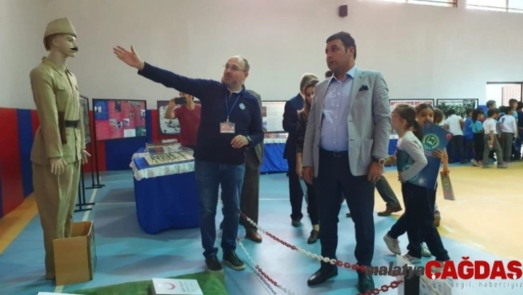 'Çanakkale 1915' gezici müzesi Gölbaşı ilçesinde