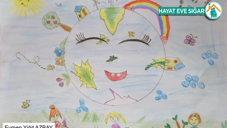 Hayalimdeki Çevre konulu resim yarışması sonuçlandı