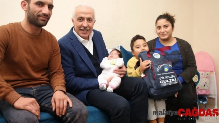 'Hoş geldin bebek' projesi aileleri mutlu ediyor