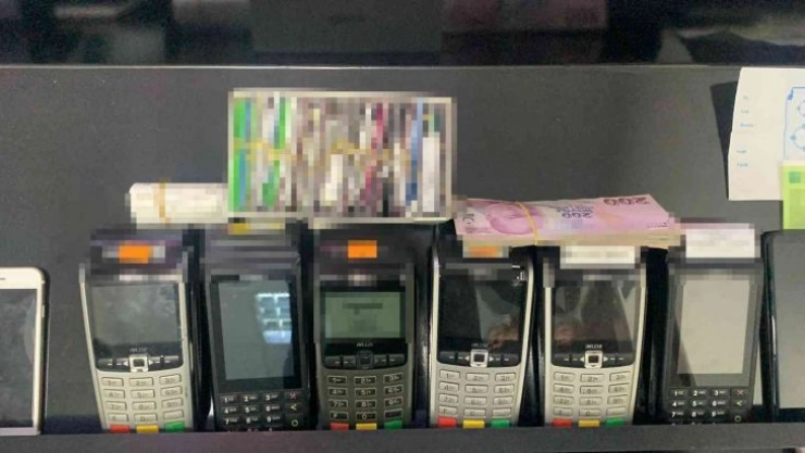 'Kene' operasyonunda 98 bin lira para ele geçirildi