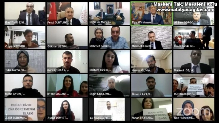 Ziya Öğretmen ile Eğitim Buluşmaları Elazığ'daydı