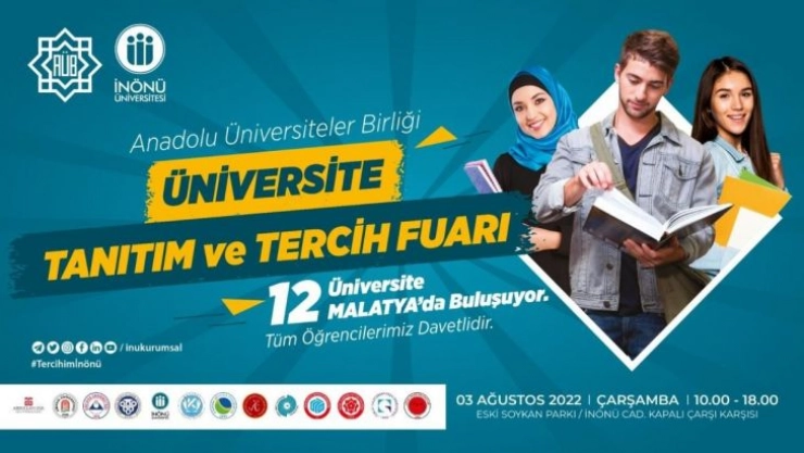 12 Üniversite Malatya Tercih Fuarında buluşacak