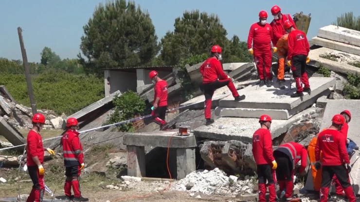 Deprem Tatbikatına Malatya Ekibi Katıdı
