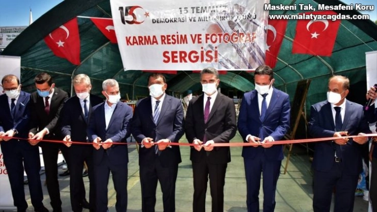 15 Temmuz Sergisi açıldı