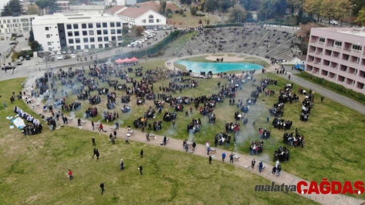 2 saatte 3 ton hamsi tüketildi