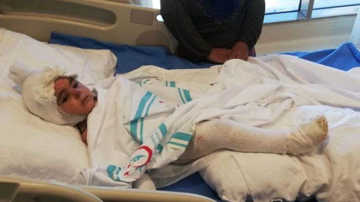 2 yaşındaki Eylül annesinin ekmek pişirdiği tandıra düştü