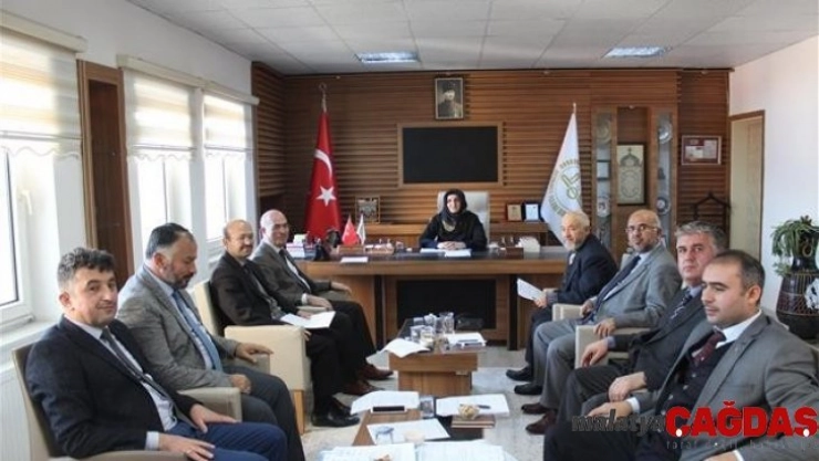 2019 yılı Aralık ayı ilçe müftüleri toplantısı yapıldı