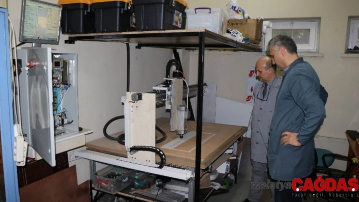 30 bin TL'lik CNC tezgahını 5 bin TL'ye yaptılar
