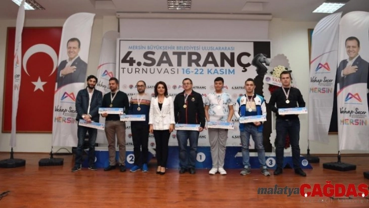 4. Uluslararası Mersin Satranç Turnuvası sona erdi