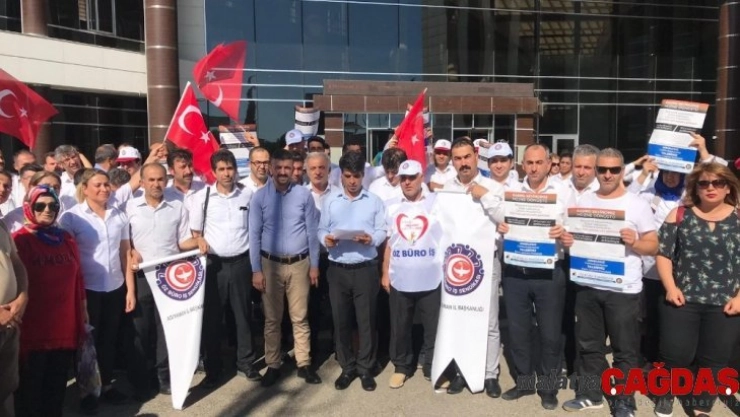 4D'li işçiler mali ve özlük haklarını İstedi