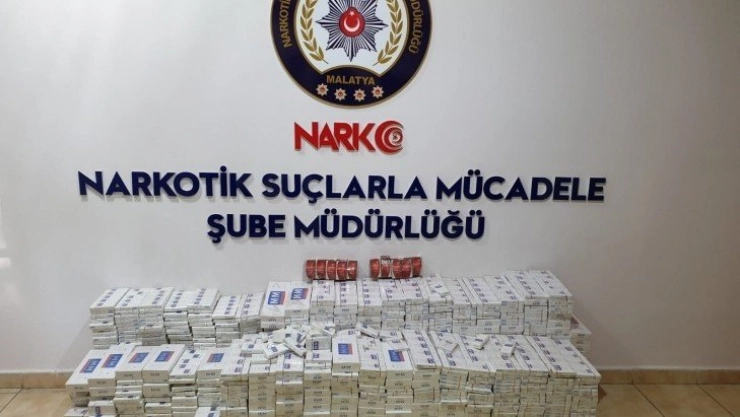 6 bin 170 paket kaçak sigara ele geçirildi