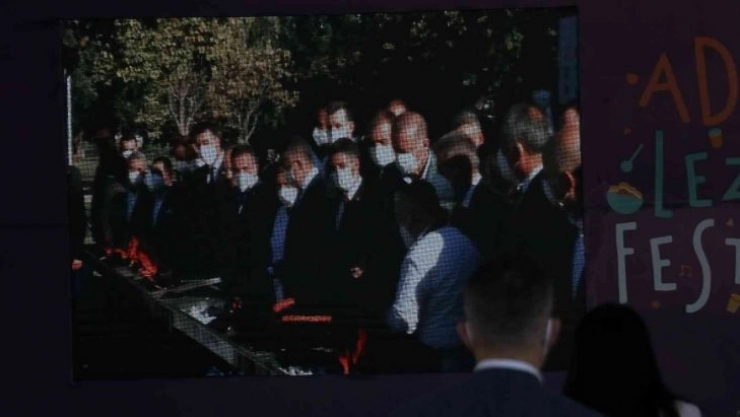 Adana Kebabının ateşini Cumhurbaşkanı Erdoğan yaktı