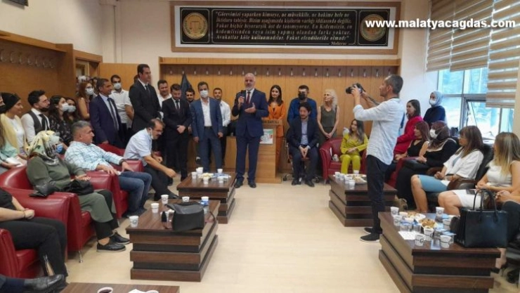 Baro Başkanı Bilal Doğan görevi devraldı