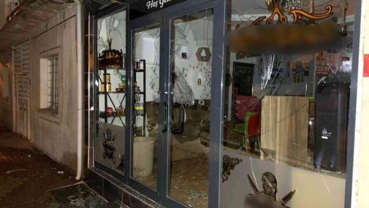 Adıyaman'da iş yerine saldırı