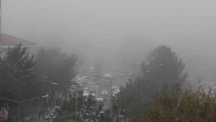 Adıyaman'ı sis kapladı