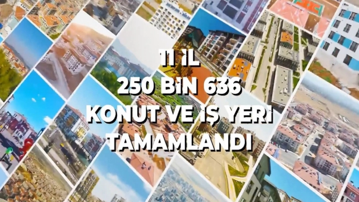 Afet Bölgesinde Teslim Edilen Konut Sayısı 250 Bine Ulaştı