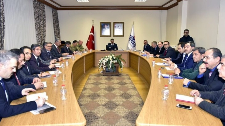 Afet değerlendirme toplantısı yapıldı