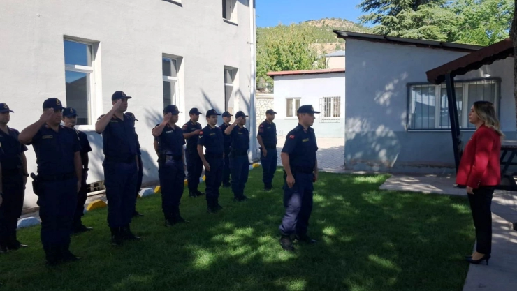 Ağın Kaymakamı Yılmaz kamu kurumlarını ziyaret etti