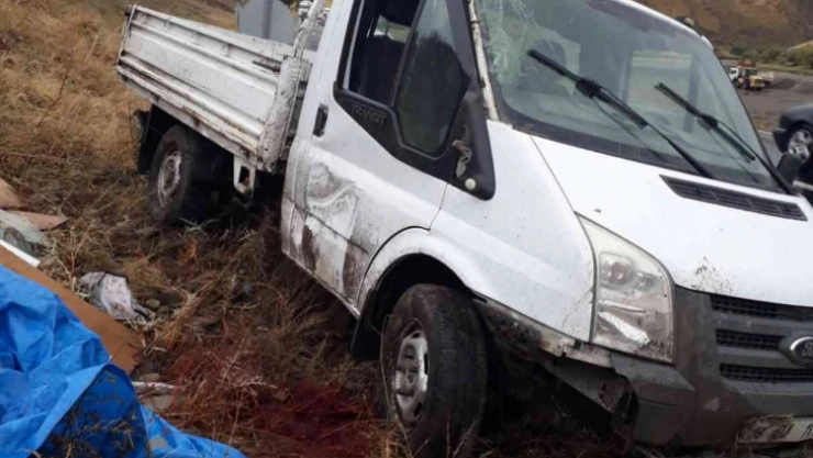 Ağrı'da meydana gelen kazada 1 kişi hayatını kaybetti