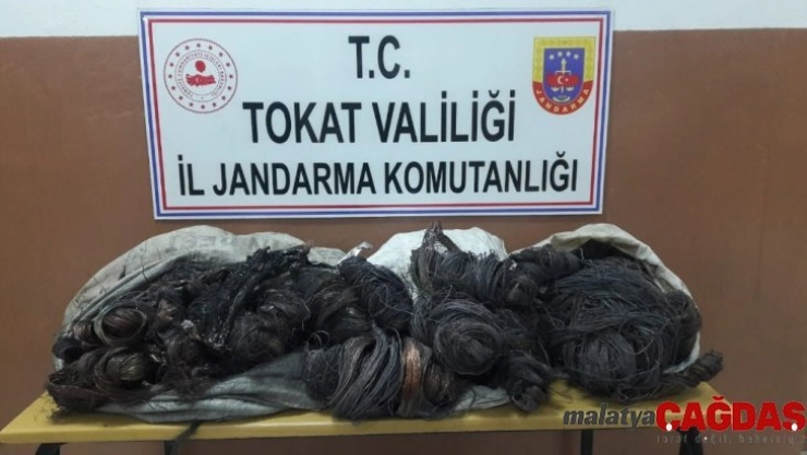 Ahırından 200 kilo satılmaya hazır tel çıktı