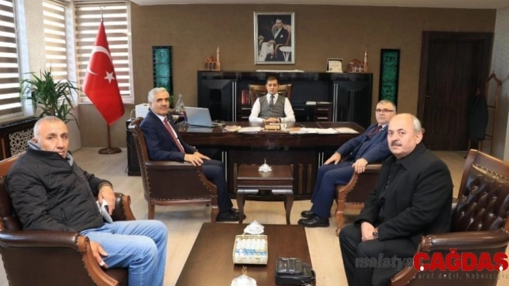 Ahıska Türklerinden Kaymakam Erat'a ziyaret