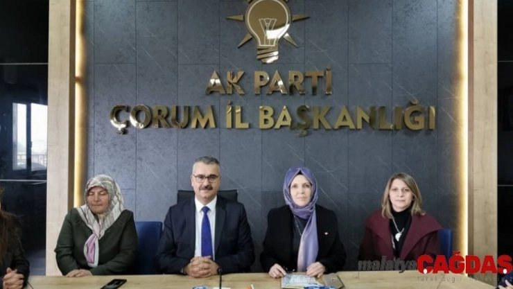 Ahlatcı, AK Partili kadınlarla bir araya geldi