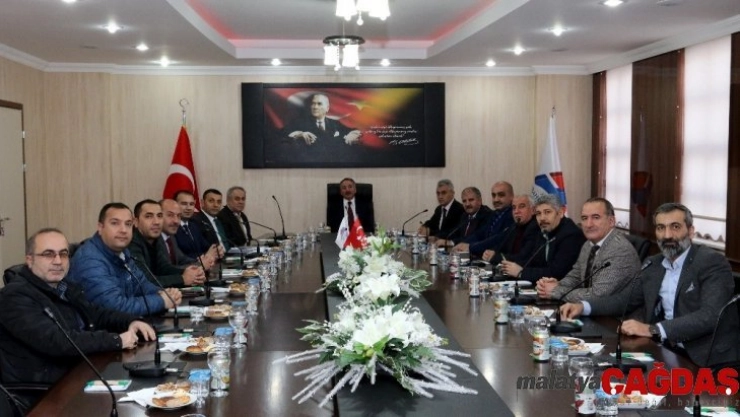 AİÇÜ Rektörü Prof. Dr. Karabulut, ASTOP üyelerini misafir etti