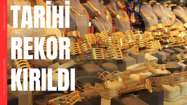 Altın rekor kırmayı sürdürüyor