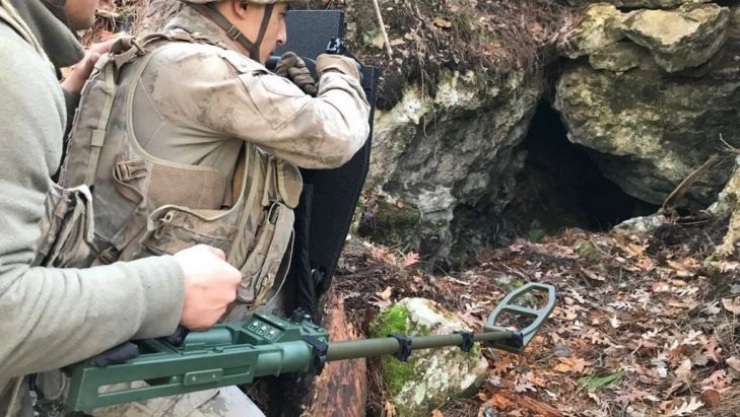 Amanoslar'da terör örgütüne ait yaşam malzemeleri ele geçirildi