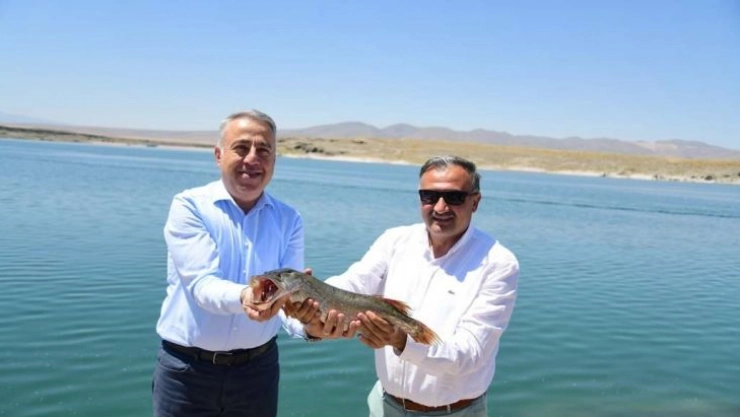 Amatör balıkçılar Kayseri'de