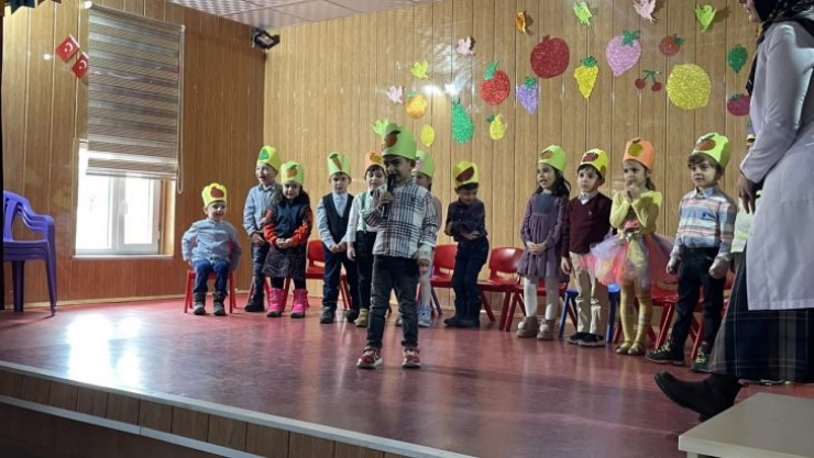 Anaokulu öğrencileri, Yerli Malı Haftasını kutladı