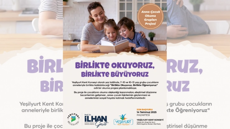 Anne-Çocuk Okuma Grupları Projesi