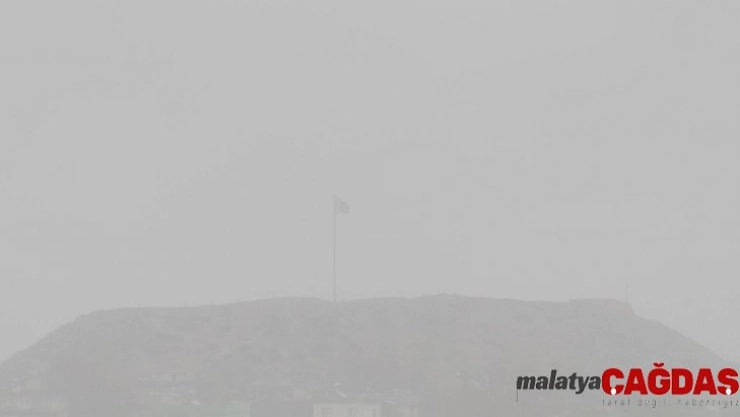 Araban'da sağanak yağış ve yoğun sis