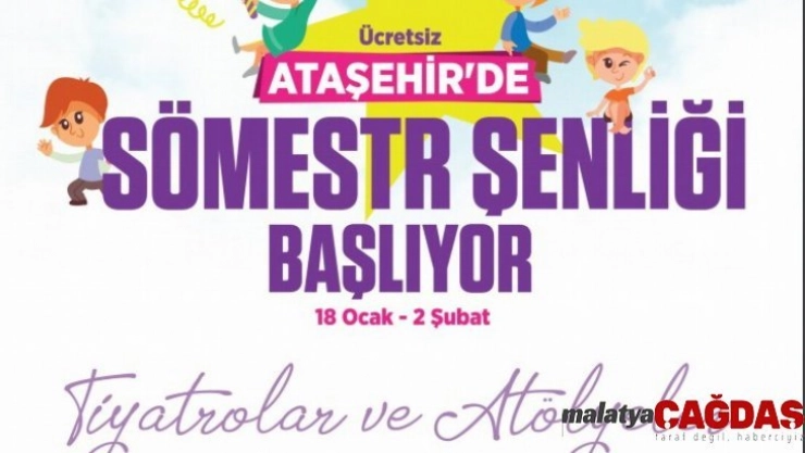 Ataşehir'de yarıyıl tatili çok güzel geçecek