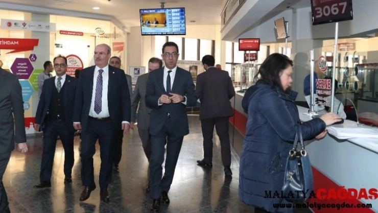 ATO hizmet binası korona virüse karşı dezenfekte edildi