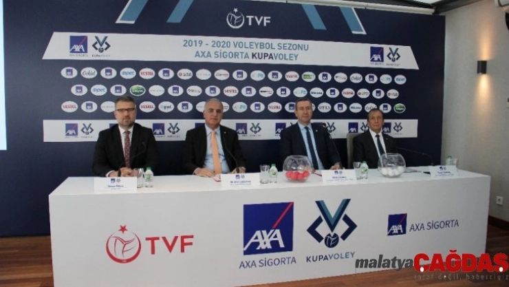 AXA Sigorta Kupa Voley kadınlar kategorisinde 1. etap eşleşmeleri belli oldu