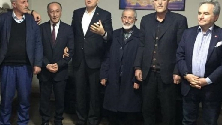 Aydemir emeklilere taziye ziyaretinde bulundu