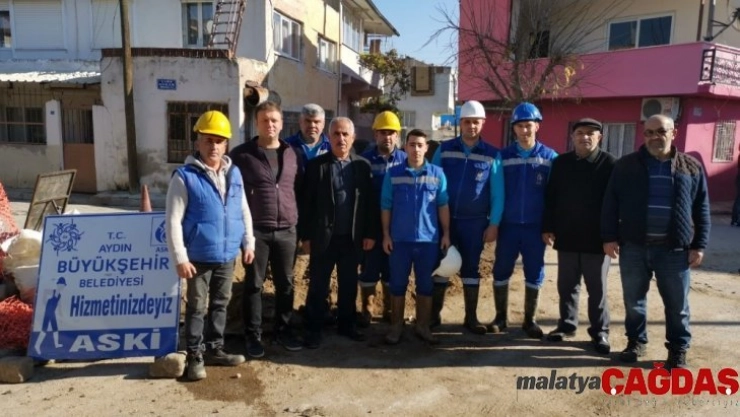 Aydın Büyükşehir, Nazilli Yeşilyurt Mahallesi'nin altyapısını yeniliyor