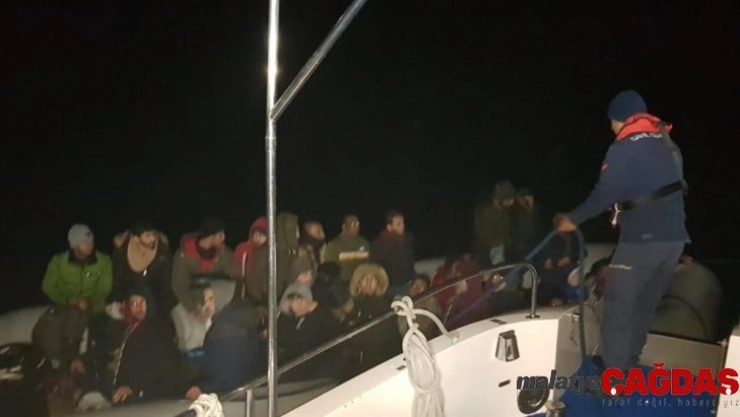 Aydın'da 2 ayrı operasyonda 46 düzensiz göçmen Yakalandı