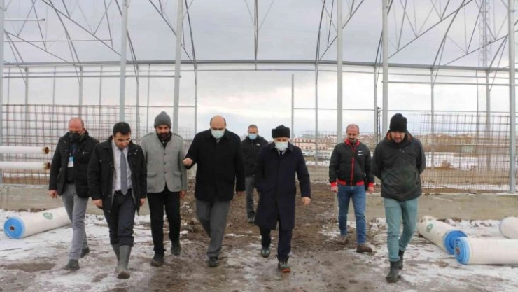 Aziziye'nin termal seralarında özel buluşma