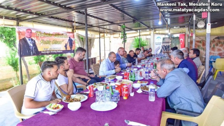 Babalar Gününde şehit babaları ve gaziler unutulmadı