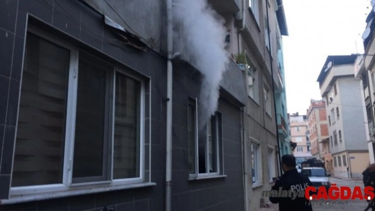 Baca yangını paniğe sebep oldu