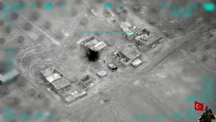 Bahar Kalkanı Harekatı'nda hedefler böyle vuruldu