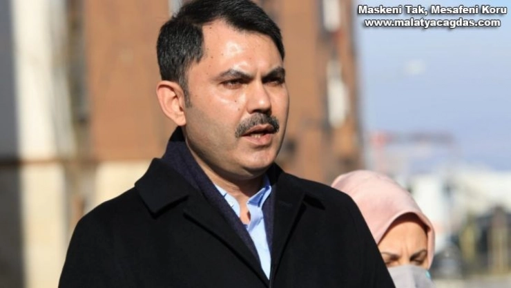Bakan Kurum Depremler bize Türkiye'nin her yerinde kentsel dönüşümün ne kadar önemli olduğunu gösteriyor
