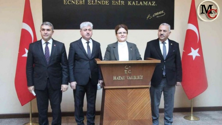 Bakan Yanık Hatay'da