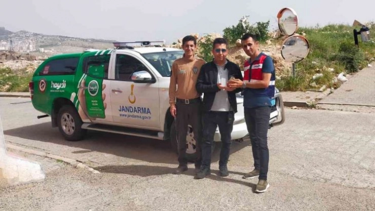 Bakıma muhtaç kedinin yardımına jandarma koştu